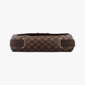 Pre-owned Louis Vuitton BROOKLYN MM EBENE Damier Canvas N51211 shoulderbag | stylenewstar