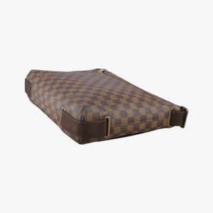 Pre-owned Louis Vuitton BROOKLYN MM EBENE Damier Canvas N51211 shoulderbag | stylenewstar