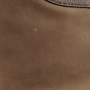 Pre-owned Gucci Horsebit Beige×Brown Suede×Leather 247602 shoulderbag | stylenewstar