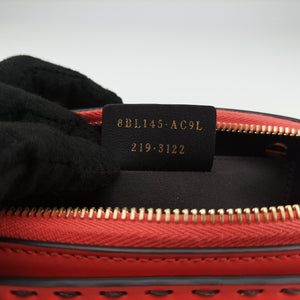 Pre-owned Fendi By the way Red Leather 8BL145 shoulderbag | stylenewstar