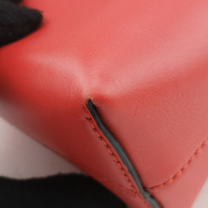 Pre-owned Fendi By the way Red Leather 8BL145 shoulderbag | stylenewstar