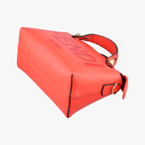 Pre-owned Fendi By the way Red Leather 8BL145 shoulderbag | stylenewstar