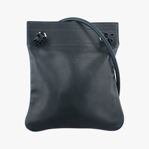 Pre-owned Hermes Sac Aline mini Green leather shoulderbag | stylenewstar