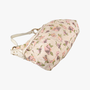 Pre-owned Fendi Chef Perforated Charm Zucca Print Multicolour Canvas × Leather 8BR448 shoulderbag | stylenewstar