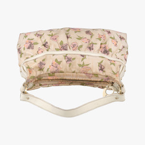Pre-owned Fendi Chef Perforated Charm Zucca Print Multicolour Canvas × Leather 8BR448 shoulderbag | stylenewstar