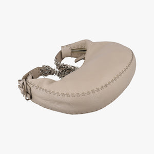 Secondhand Christian Dior Selleria Beige Leather 8BR420 shoulderbag | stylenewstar