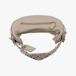 Secondhand Christian Dior Selleria Beige Leather 8BR420 shoulderbag | stylenewstar