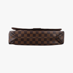 Pre-owned Louis Vuitton DISTRICT MM EBENE Damier Canvas N41212 shoulderbag | stylenewstar