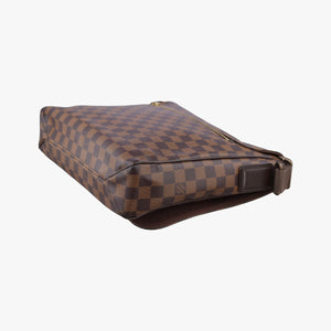 Pre-owned Louis Vuitton DISTRICT MM EBENE Damier Canvas N41212 shoulderbag | stylenewstar