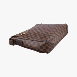 Pre-owned Louis Vuitton DISTRICT MM EBENE Damier Canvas N41212 shoulderbag | stylenewstar