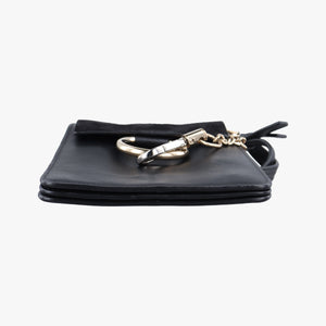 Pre-owned Chloe FAYE Black Leather × suede backpack/rucksack | stylenewstar