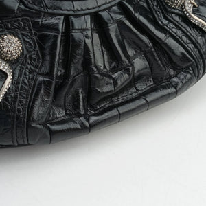 Vintage Balenciaga Le Cagole mini Black Leather shoulderbag | stylenewstar