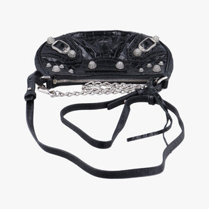 Vintage Balenciaga Le Cagole mini Black Leather shoulderbag | stylenewstar