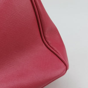 Pre-owned Prada Galleria Pink SAFFIANO Leather BN1874 shoulderbag | stylenewstar