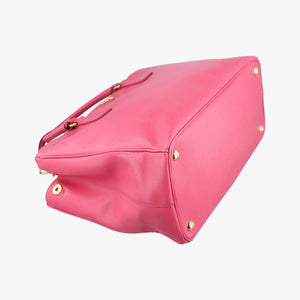 Pre-owned Prada Galleria Pink SAFFIANO Leather BN1874 shoulderbag | stylenewstar