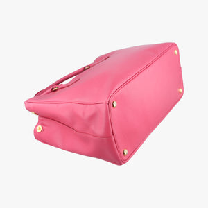 Pre-owned Prada Galleria Pink SAFFIANO Leather BN1874 shoulderbag | stylenewstar