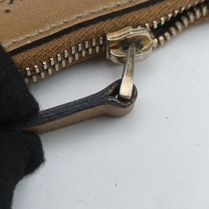 Pre-owned Gucci Abbey D-ring Hobo Golden x Brown PVC coated canvas×Leather 189833 shoulderbag | stylenewstar