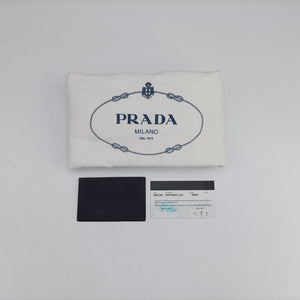 Pre-owned Prada Double Handle Tote Black SAFFIANO Leather BN2186 handbag | stylenewstar
