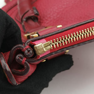 Pre-owned Chloe Mercy Red Leather shoulderbag | stylenewstar