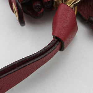 Pre-owned Chloe Mercy Red Leather shoulderbag | stylenewstar