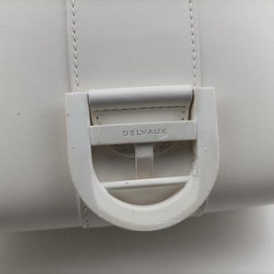Pre-owned Delvaux Brillant White Leather handbag | stylenewstar