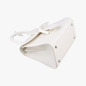 Pre-owned Delvaux Brillant White Leather handbag | stylenewstar