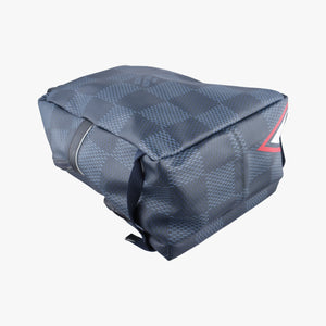 Pre-owned Louis Vuitton Apollo Cobalt Damier canvas N44005 backpack/rucksack | stylenewstar