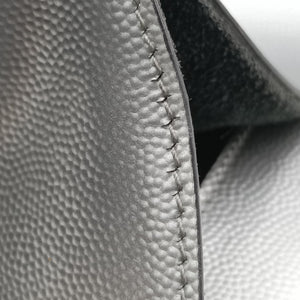 Vintage Yves Saint Laurent KATE Silver Leather 364021 shoulderbag | stylenewstar