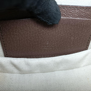 Pre-owned Gucci Jumbo GG Bamboo Beige x Brown canvas×leather 686864 shoulderbag | stylenewstar