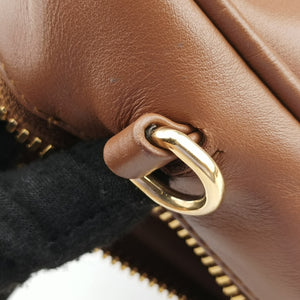 Pre-owned Miu Miu Beau Brown Leather 5BB117 shoulderbag | stylenewstar