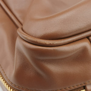 Pre-owned Miu Miu Beau Brown Leather 5BB117 shoulderbag | stylenewstar