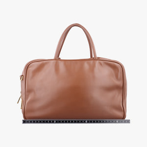 Pre-owned Miu Miu Beau Brown Leather 5BB117 shoulderbag | stylenewstar