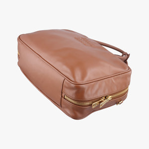 Pre-owned Miu Miu Beau Brown Leather 5BB117 shoulderbag | stylenewstar