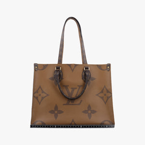 Pre-owned Louis Vuitton On the Go MM Monogram/Brown Monogram Canvas M45321 shoulderbag | stylenewstar