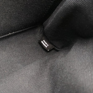 Secondhand Chanel Matelasse 2.55 Black pebbled U48753 bum bag/waist bag | stylenewstar