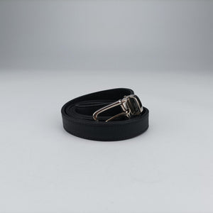 Secondhand Chanel Matelasse 2.55 Black pebbled U48753 bum bag/waist bag | stylenewstar