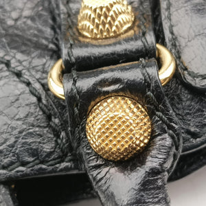Secondhand Balenciaga Classic City Mini Black lambskin shoulderbag | stylenewstar