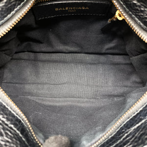 Secondhand Balenciaga Classic City Mini Black lambskin shoulderbag | stylenewstar