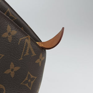 Pre-owned Louis Vuitton Marais MM brown×beige Monogram Canvas M41070 handbag | stylenewstar