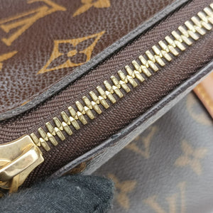 Pre-owned Louis Vuitton Marais MM brown×beige Monogram Canvas M41070 handbag | stylenewstar