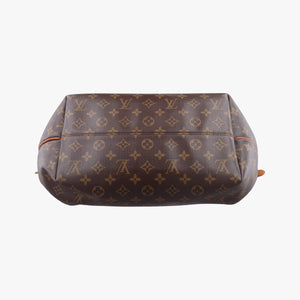 Pre-owned Louis Vuitton TURENNE MM Brown Monogram Canvas M48814 handbag | stylenewstar