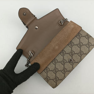 Secondhand Gucci Dionysus Brown×Beige PVC coated canvas×suede 476432 shoulderbag | stylenewstar