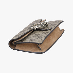 Secondhand Gucci Dionysus Brown×Beige PVC coated canvas×suede 476432 shoulderbag | stylenewstar