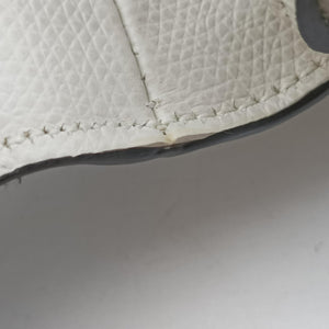 Pre-owned Christian Dior Saddle White Leather handbag | stylenewstar
