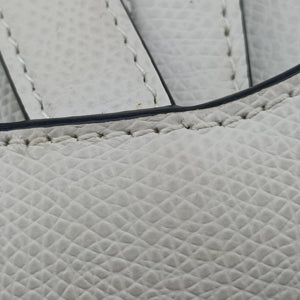 Pre-owned Christian Dior Saddle White Leather handbag | stylenewstar