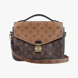 Pre-owned Louis Vuitton Pochette Metis MM Brown Monogram Reverse canvas M44876 shoulderbag | stylenewstar