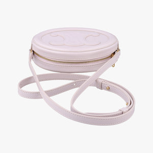 Pre-owned Celine Oval Purse Cuir Triomphe Pink Leather shoulderbag | stylenewstar