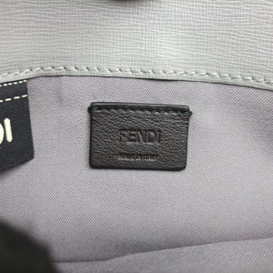 Pre-owned Fendi Monster Eyes Tube PinkxGray Leather 8M0346 shoulderbag | stylenewstar