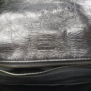 Pre-owned Balenciaga Monaco Small STEEL GREY Calf 787896 shoulderbag | stylenewstar