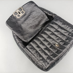 Pre-owned Balenciaga Monaco Small STEEL GREY Calf 787896 shoulderbag | stylenewstar